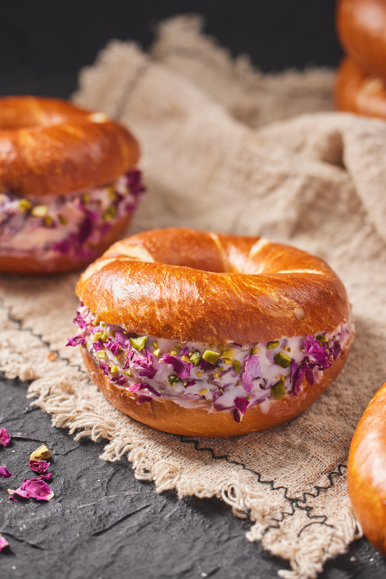BA rose bagels